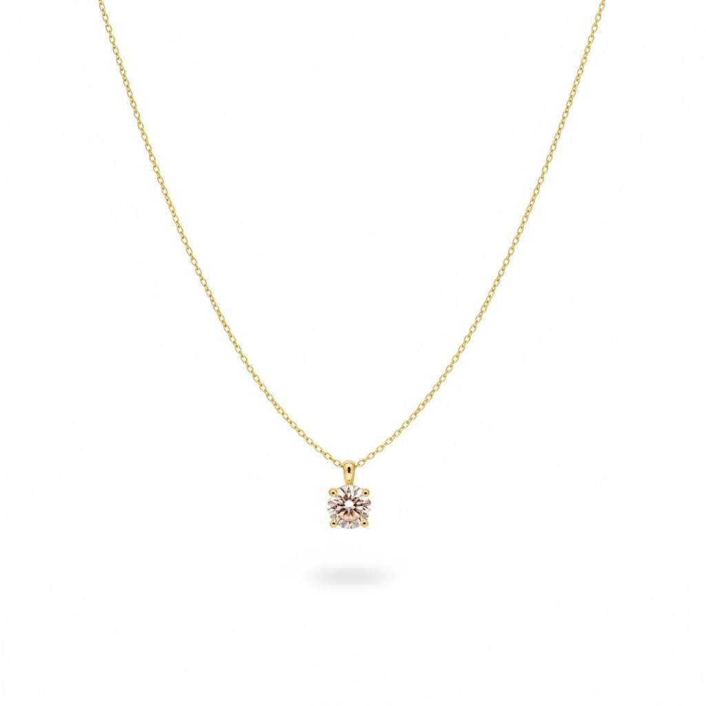 1.03 Ct Yeni Nesil Pırlanta Kolye