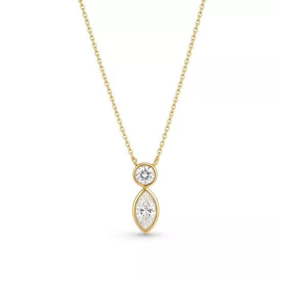 1.08 Ct Yeni Nesil Pırlanta Kolye