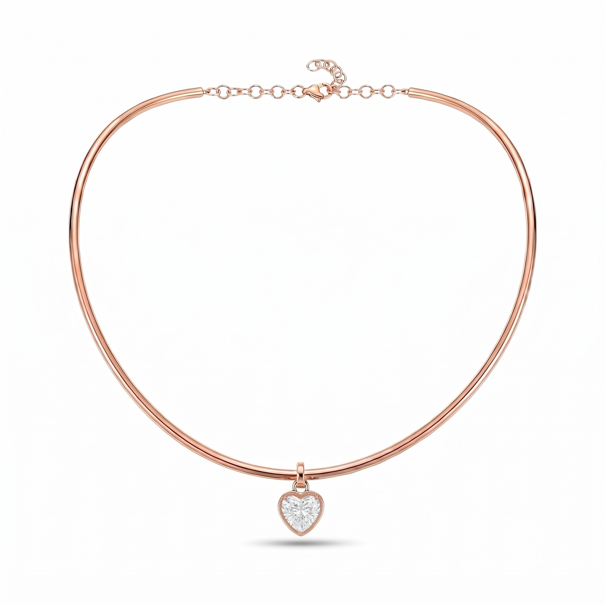 1.54 Ct Yeni Nesil Pırlanta Kalp Charm